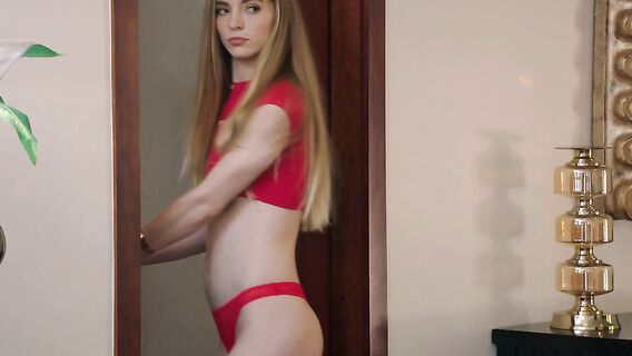 Внеклассный анальный урок молодой студентки с кремпаем